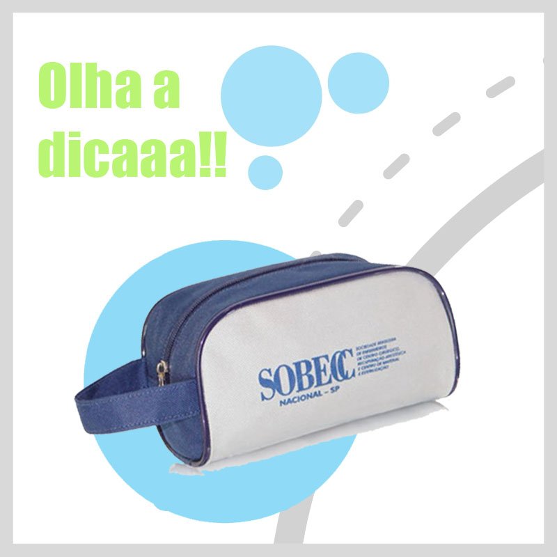 Necessaire promocional ref: 342 personalizada para empresas